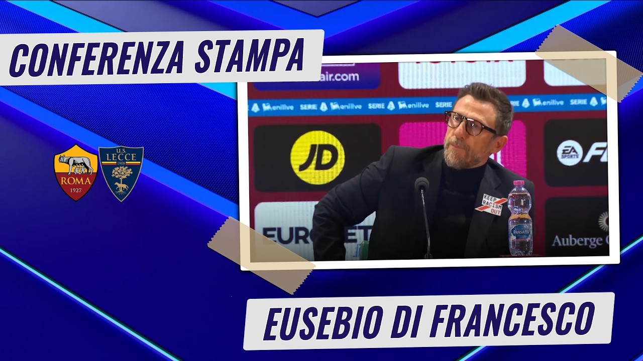 Conferenza stampa | Di Francesco dopo Roma-Lecce 22/03/2026
