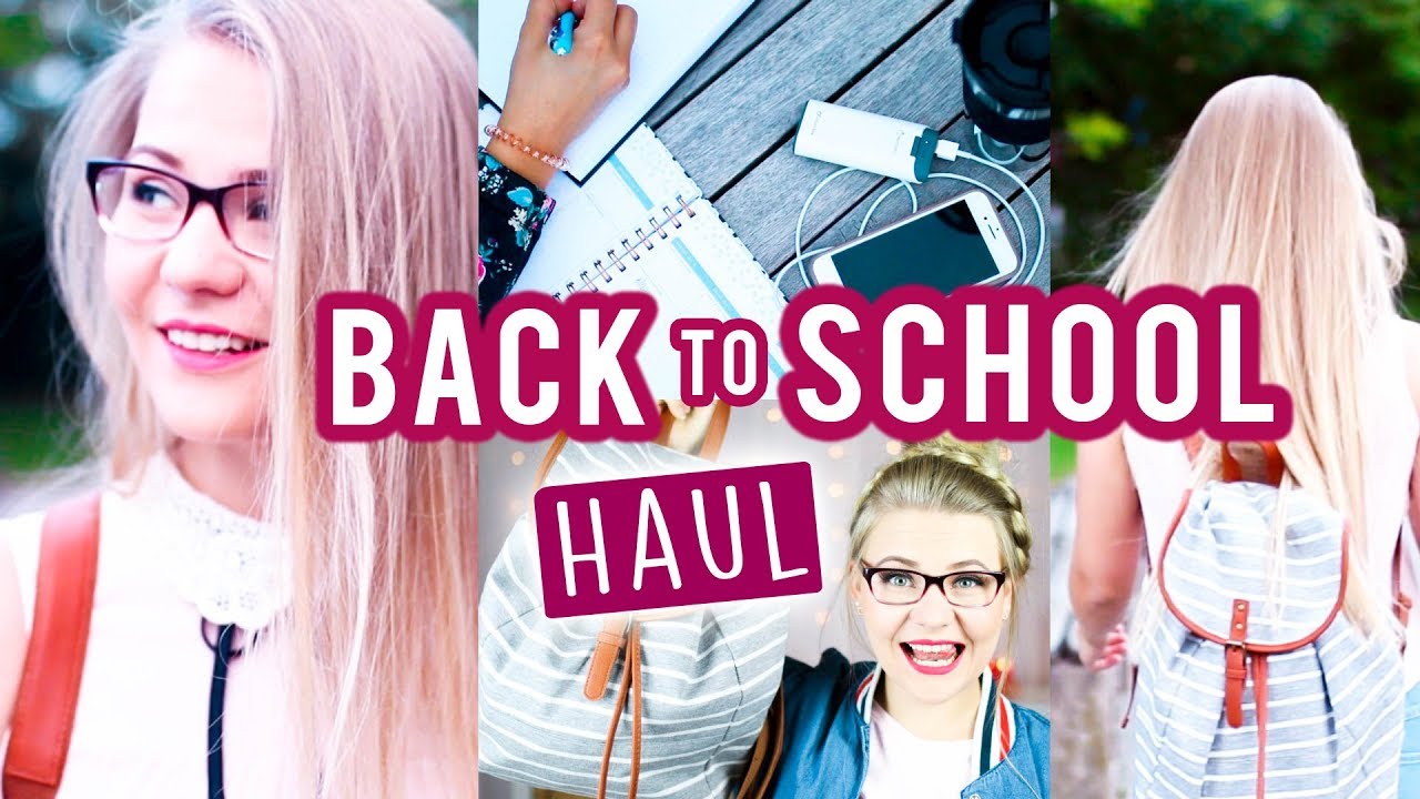 BACK TO SCHOOL/UNI HAUL, den ich KOMPLETT VERLOSE! 😍