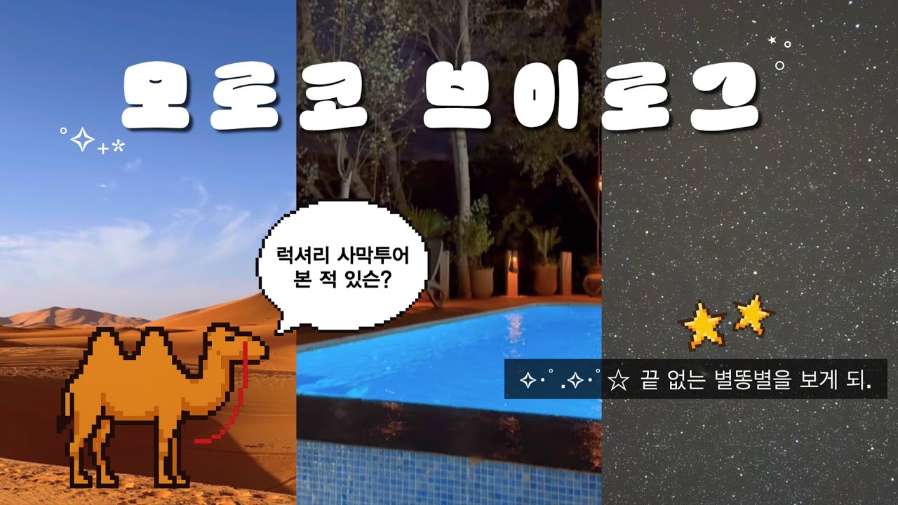 사막에 모래만 있다고 생각한 사람? 모로코 현지 럭셔리 사막 투어 | 핫산네 아닌 투어