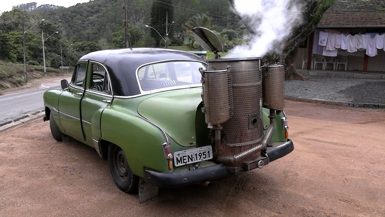 Carro movido a lenha Benedito Novo SC