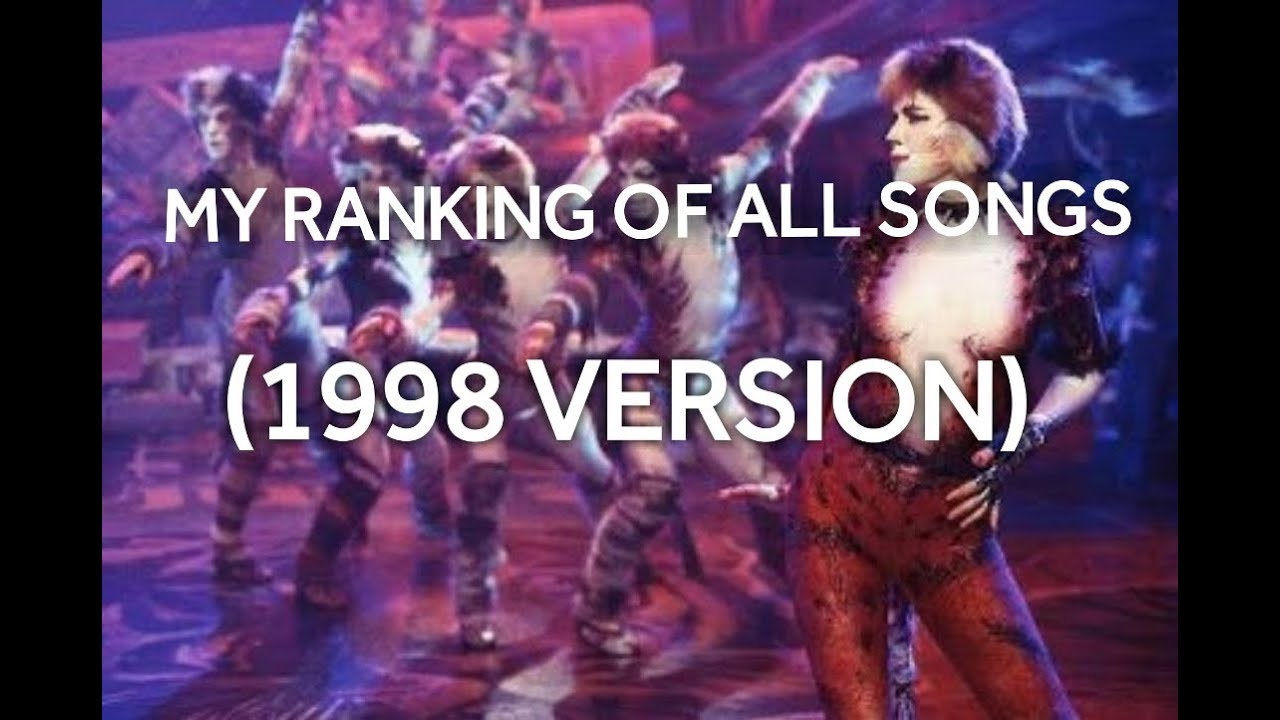my cats song ranking (1998 version)