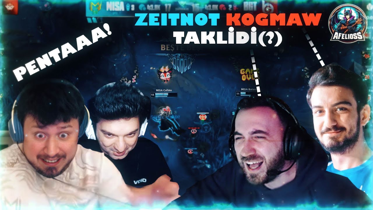 MALKOÇ KENDİNDEN GEÇİYOR - WTCN ZEITNOT ANISI | LOL YAYIN ANLARI 125