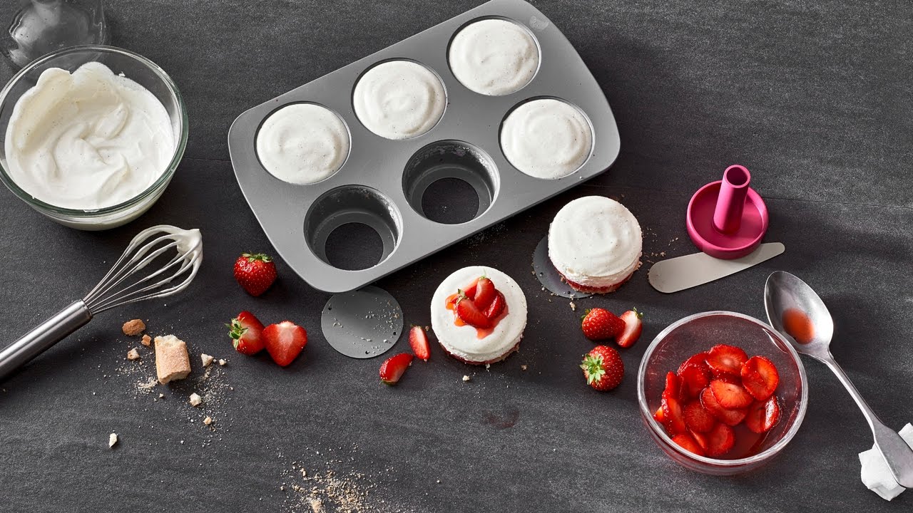 Backblech «Mini- Cheesecakes» von Betty Bossi