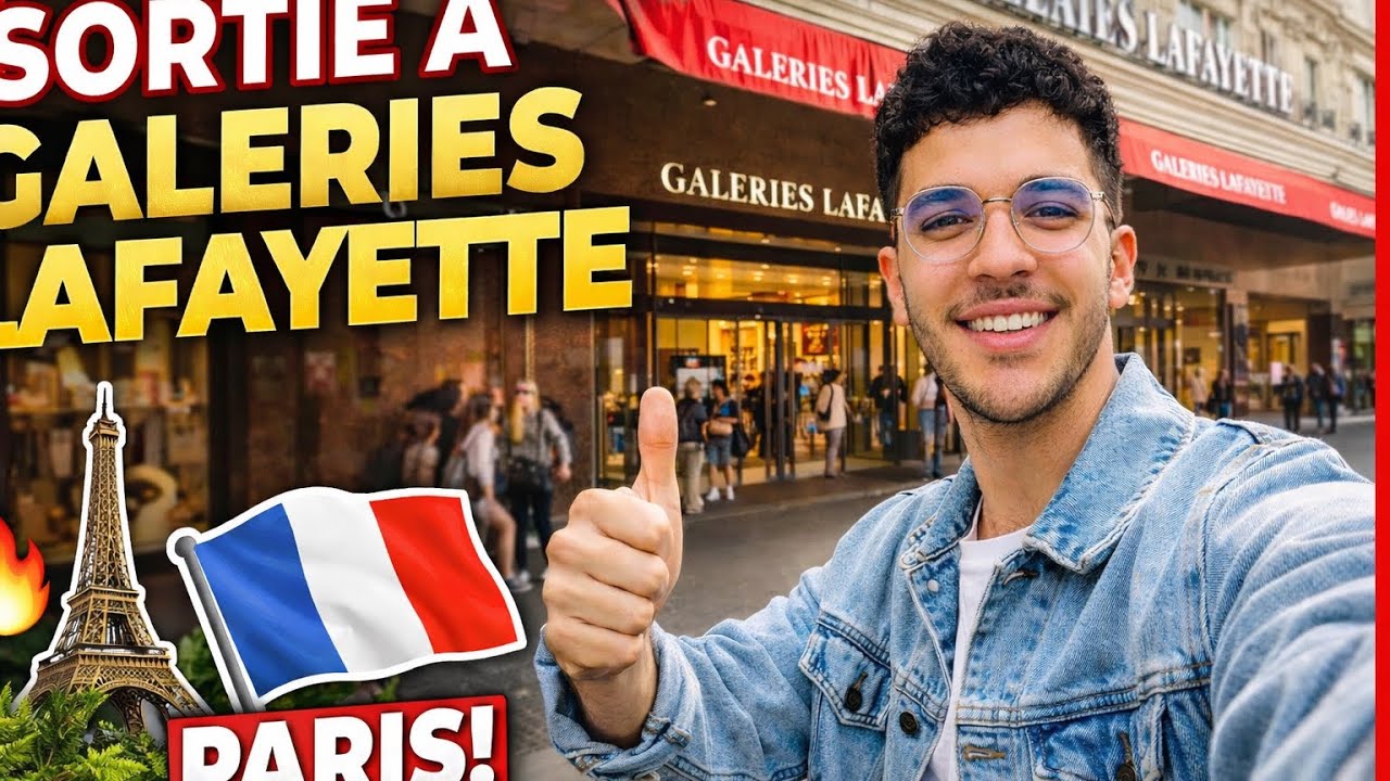رحلة استكشاف galeries lafayette❤️