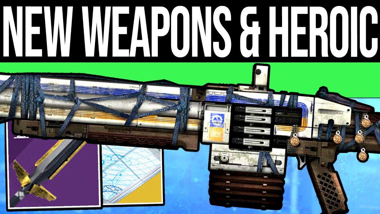 Destiny 2 | NEW WEAPONS & HEROIC MENAGERIE! DLC Loot, New Content, 770 Power Mode & Dreambreaker!