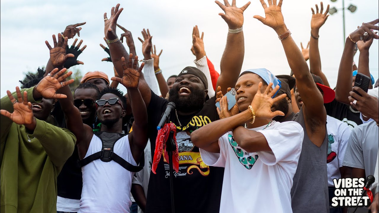 VIBES ON THE STREET DANSOMAN RAP CYPHER
