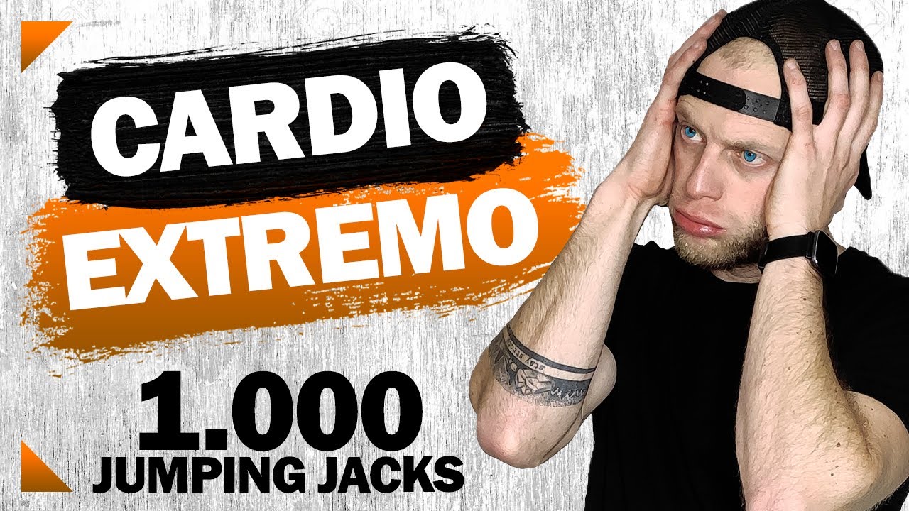 💪 20 Minutos de Cardio Extremo | ¿Puedes Hacer 1.000 Jumping Jacks?