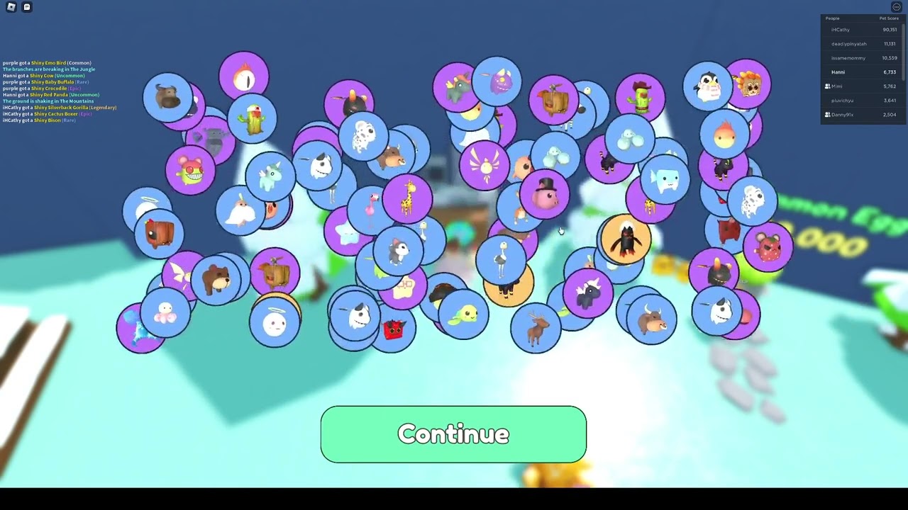 Roblox - Collect All Pets - Fuse All