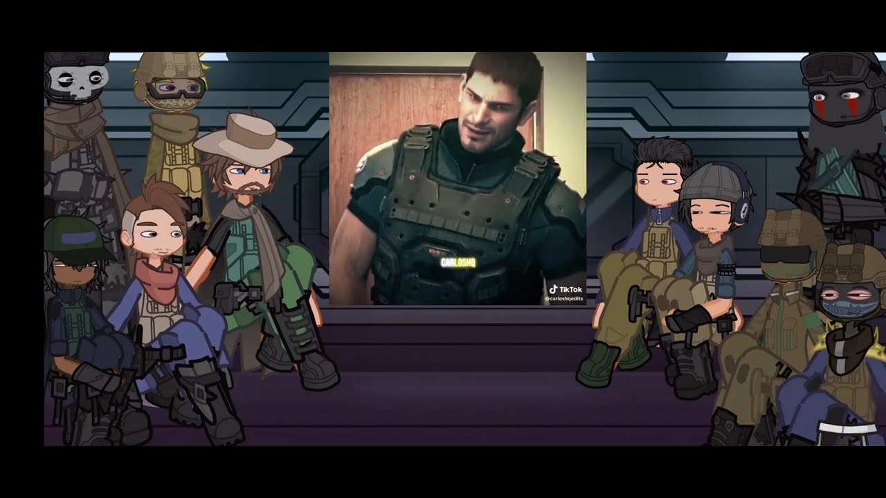 |•CODMW:MENS REACT TO RESIDENT EVIL CHARACTERS AS A NEW TASK FORCE•|•WIP•|•OG IDEA•|PUT IN 2X•|