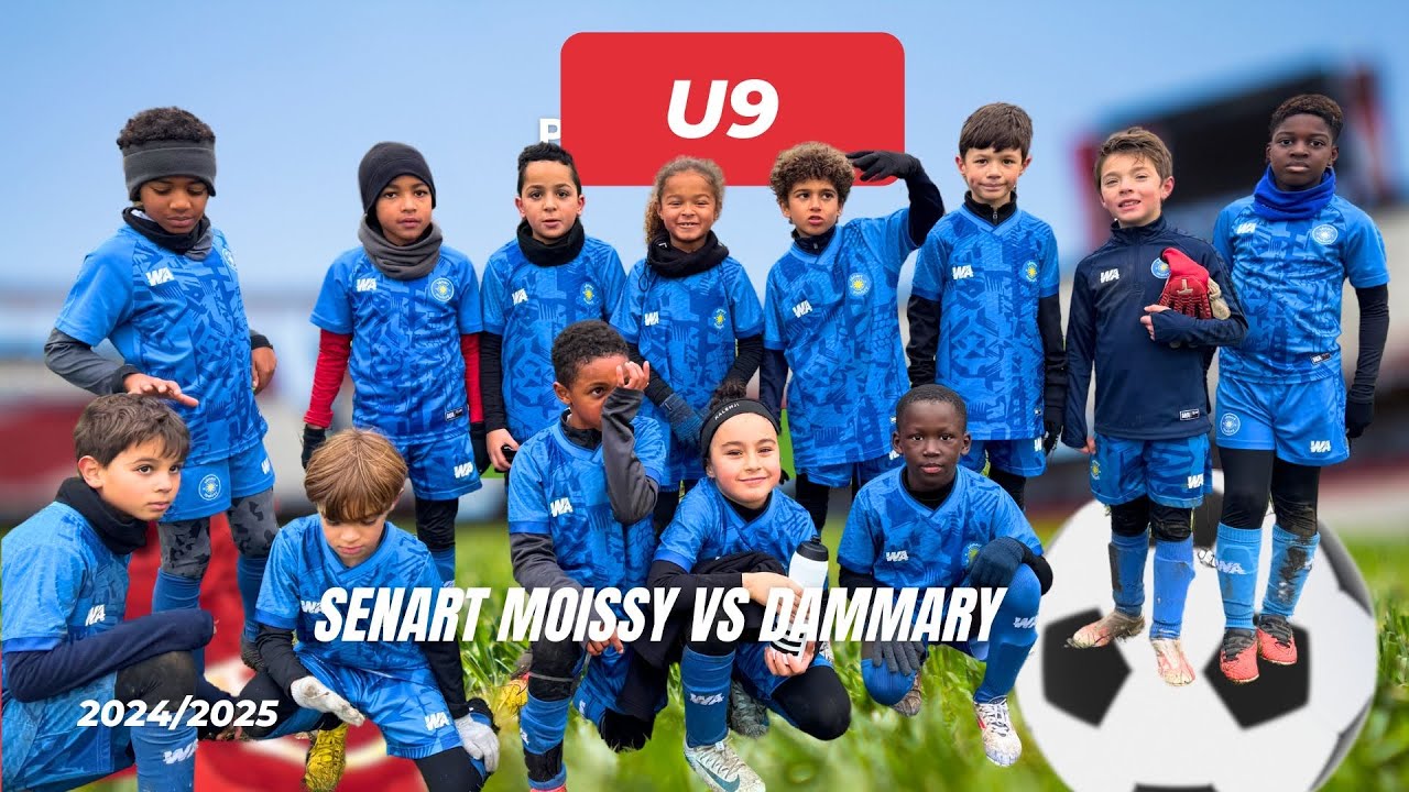 SENART MOISSY VS DAMMARY , MATCH AMICAL , U9 ,
