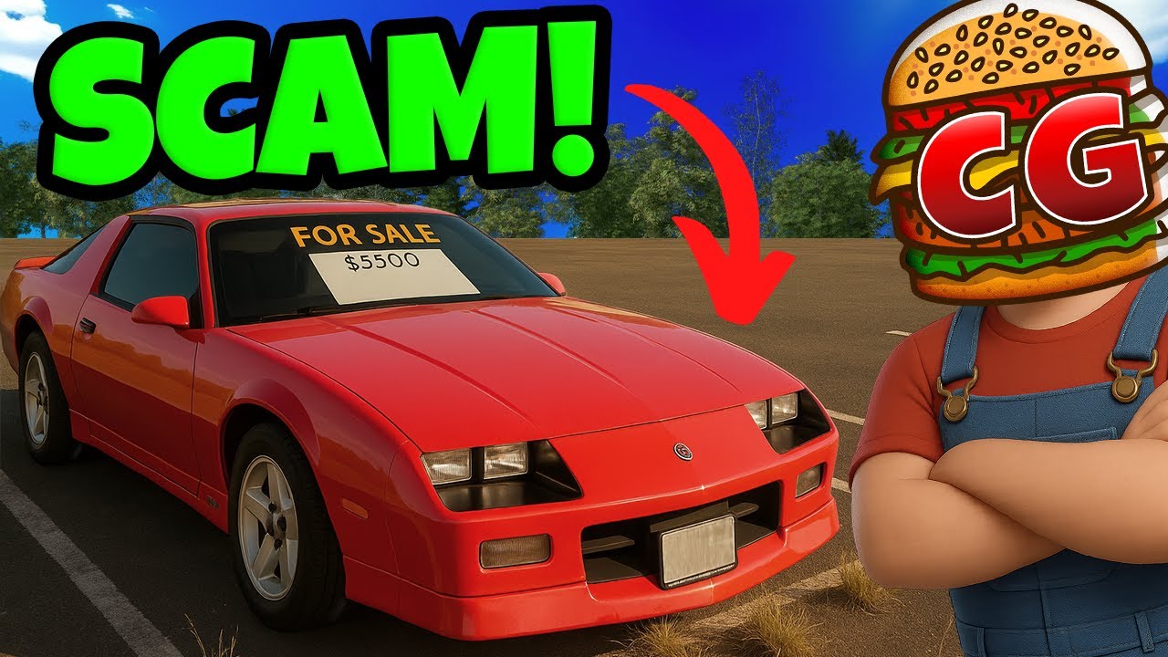 Flipping Broken Cars for CASH in Car Dealer Simulator!