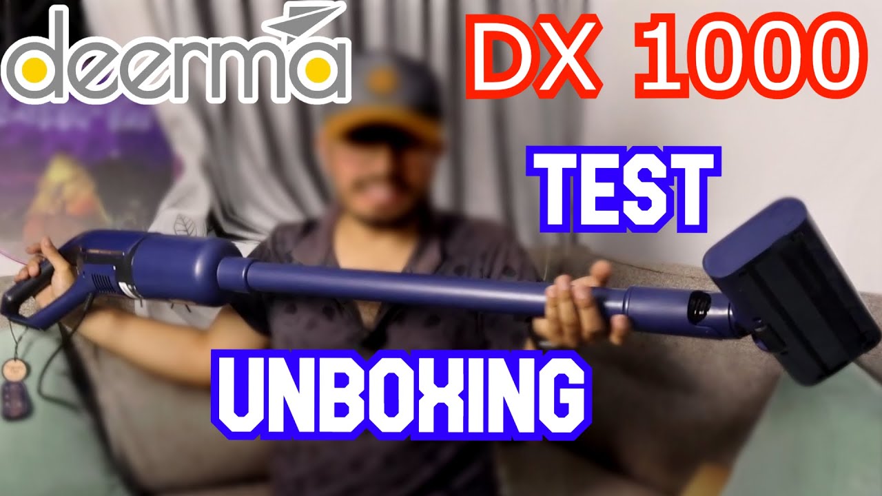 ¿Vale la pena la Aspiradora Deerma X1000 para tu hogar? Unboxing, Test y primeras impresiones