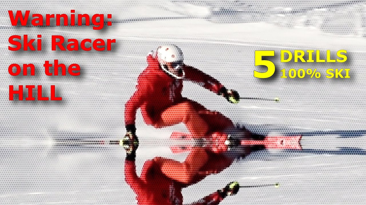 WARNING: Ski Racer on the HILL
