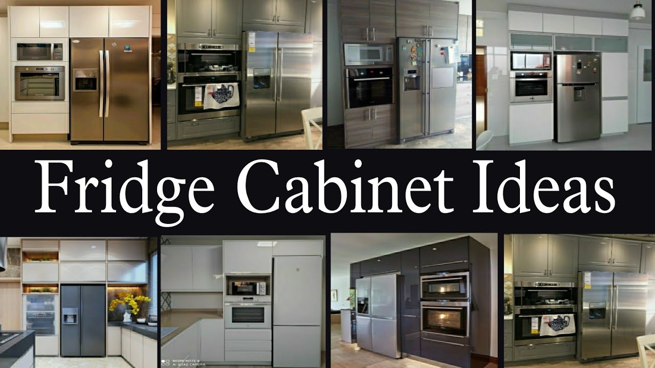 50+ Fridge Cabinet Ideas/New Fridge Ideas In 2022 #decoratingideas #trend