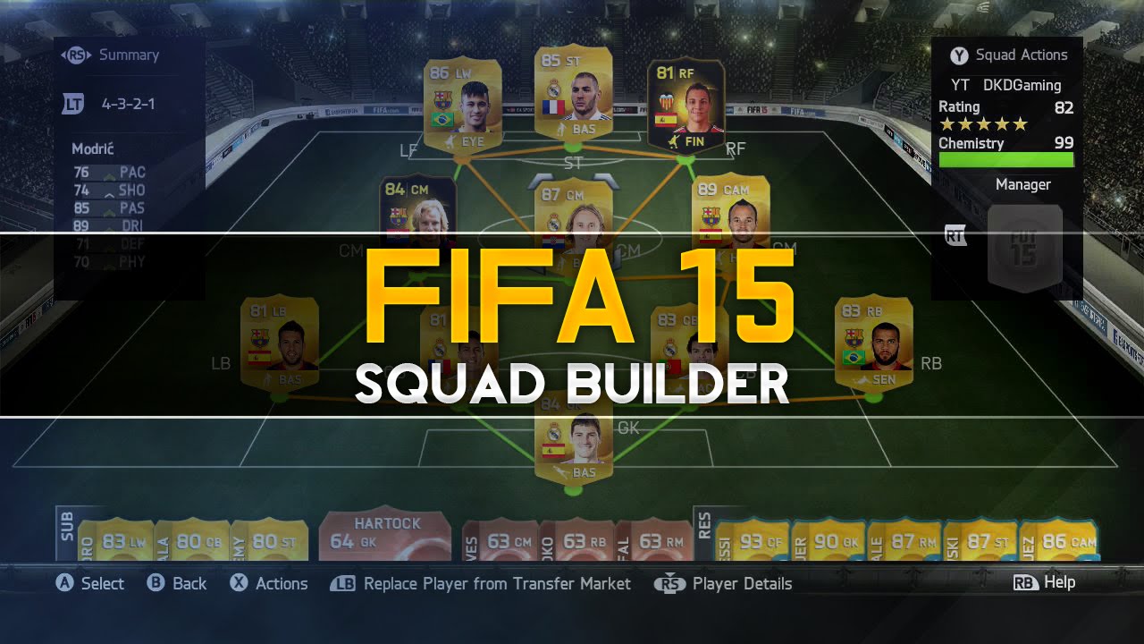 FIFA 15 | Squad Builder | #3 | 3x TOTY + Robben,Neymar