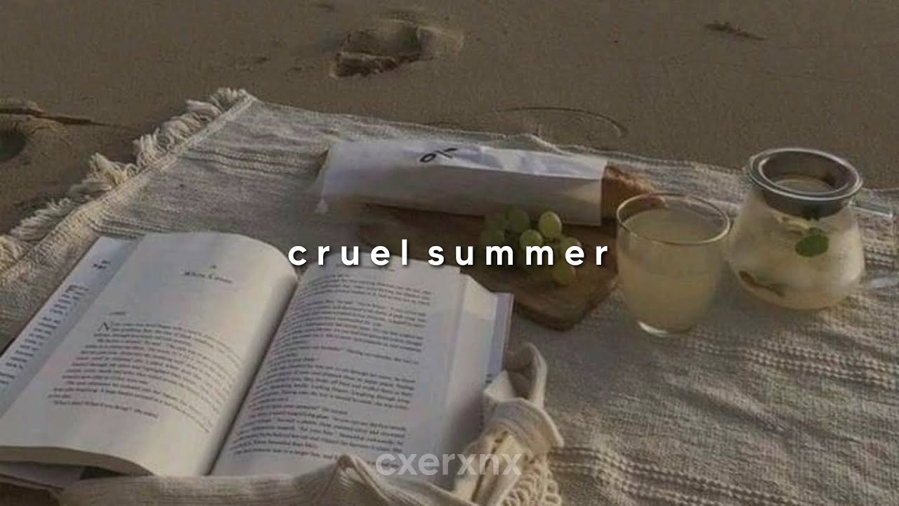 taylor swift - cruel summer (sped up + reverb)
