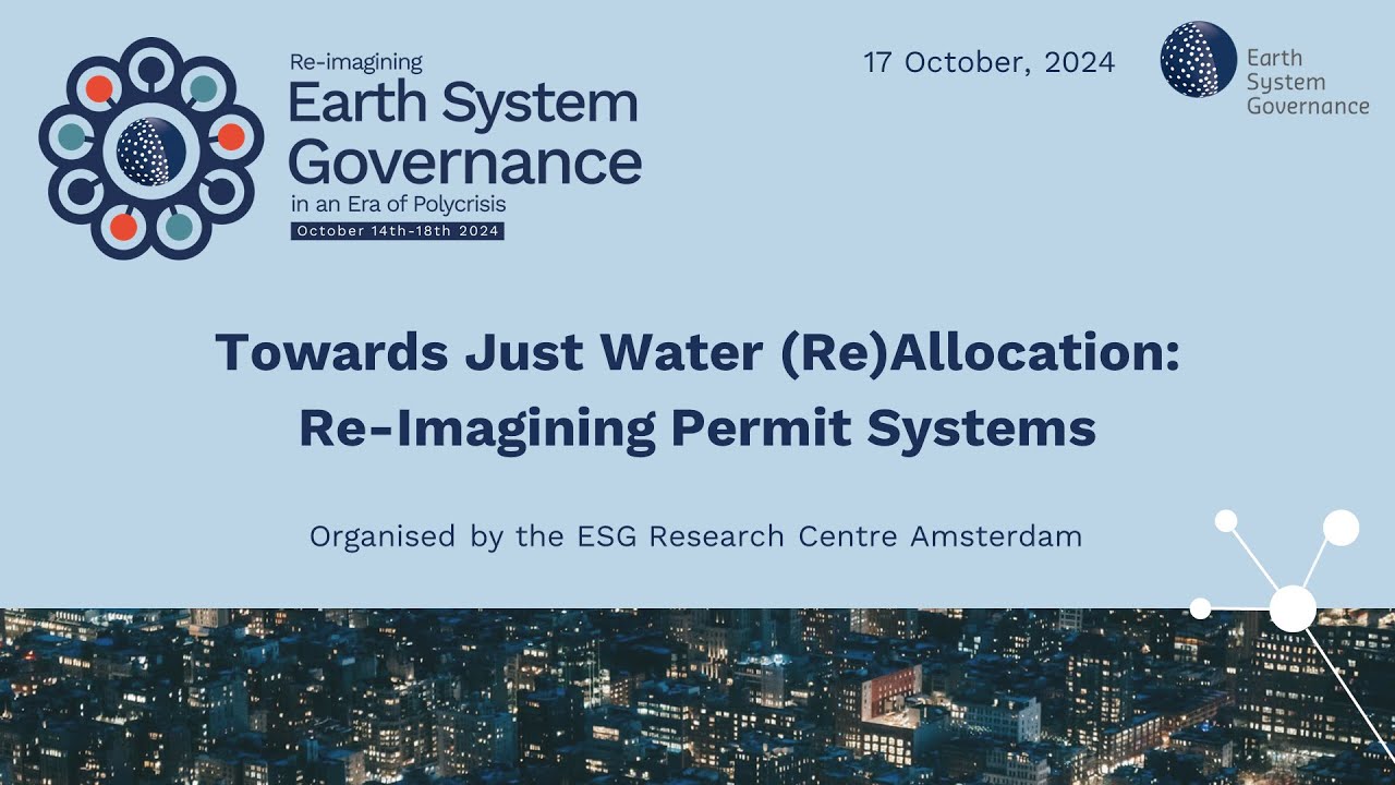 Towards Just Water (Re)Allocation: Re-Imagining Permit Systems