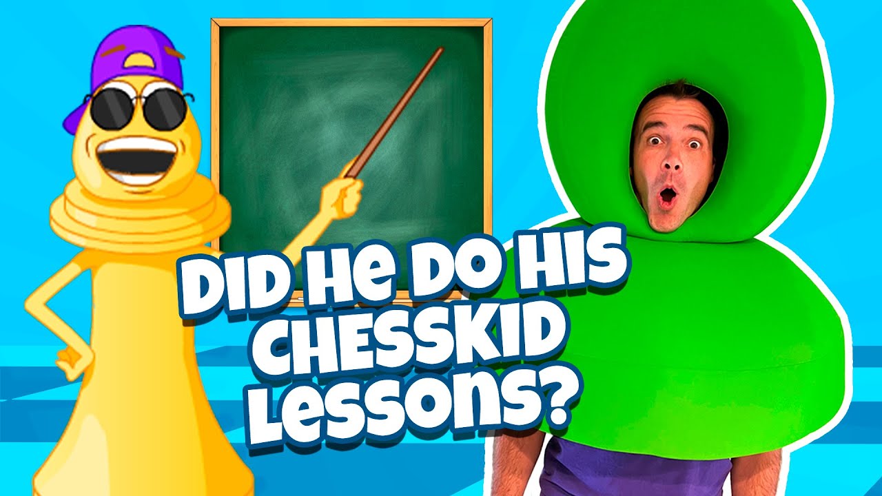 Did The GREEN PAWN Do His ChessKid Lessons?