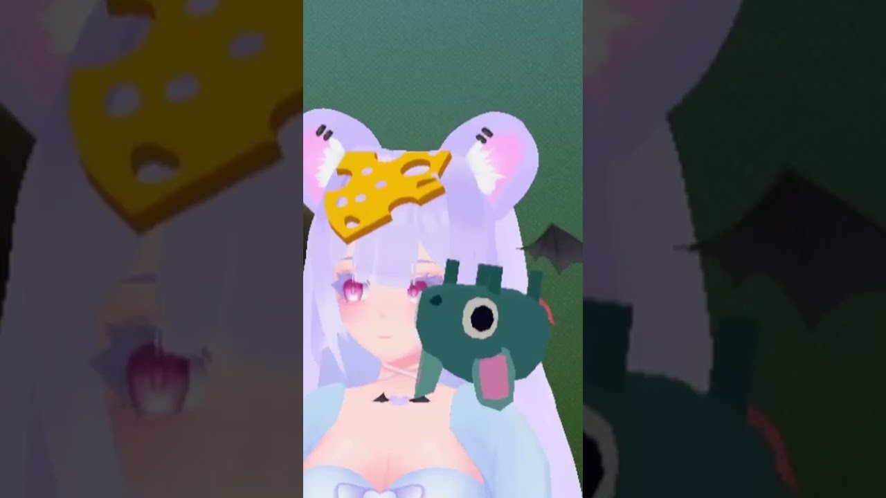 chat throws cheese at vtuber (sad) 