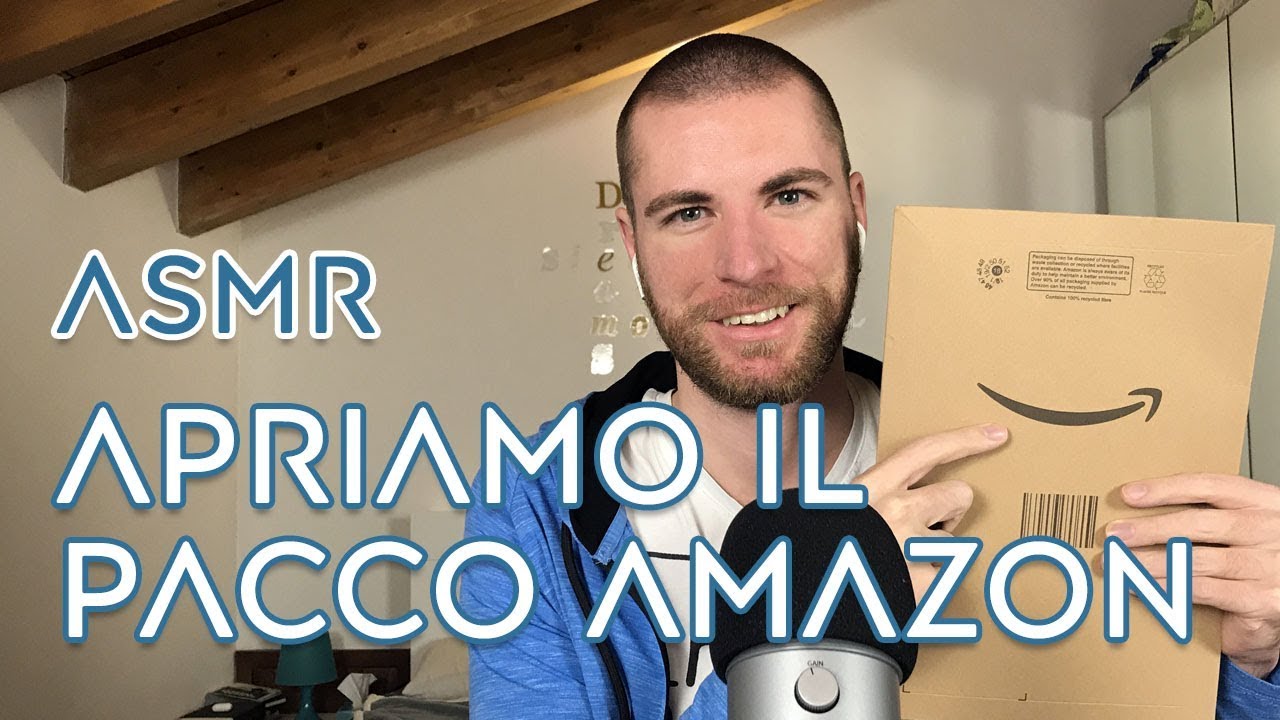 [ASMR ITA] Apriamo assieme il pacco di Amazon