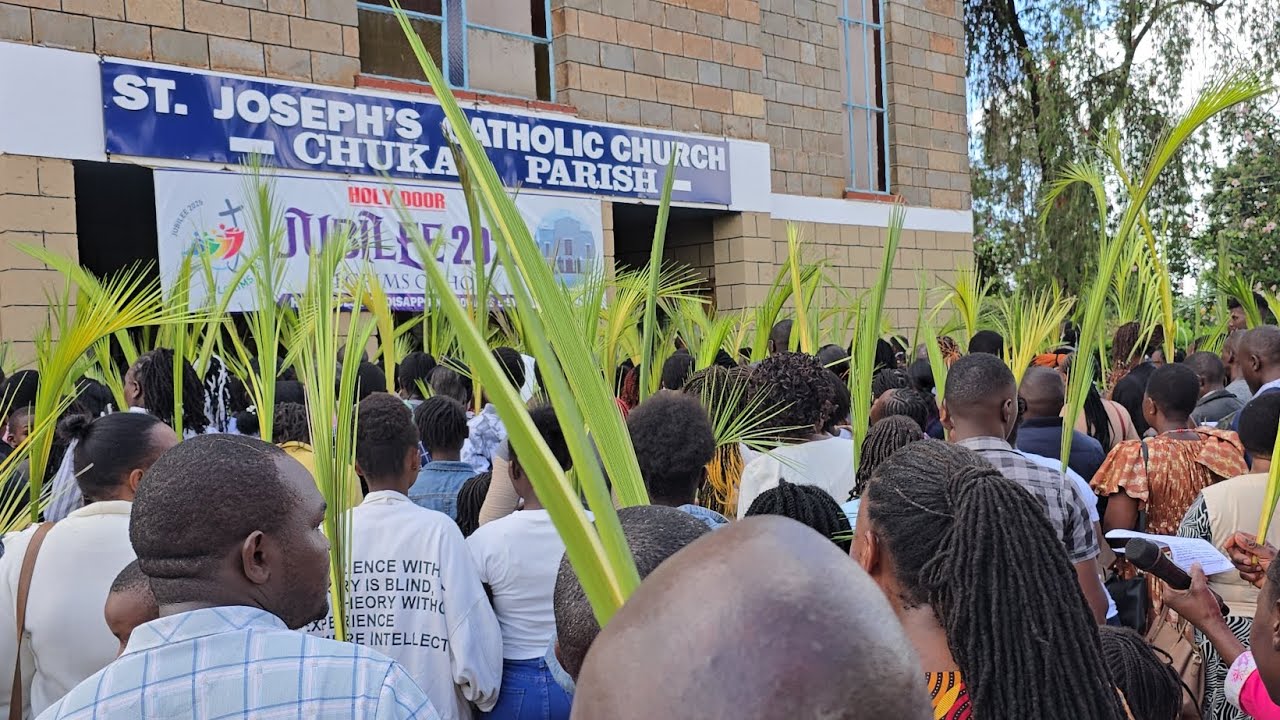 Mtakatifu Mwana wa Daudi mbinguni Palm Sunday