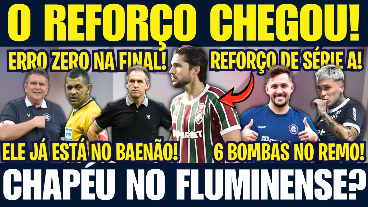 NOVO XERIFÃO DA ZAGA CHEGANDO? | REMO ABRE OS COFRES! | O CHEFE CHEGOU! | 6 BOMBAS DE ÚLTIMA HORA!