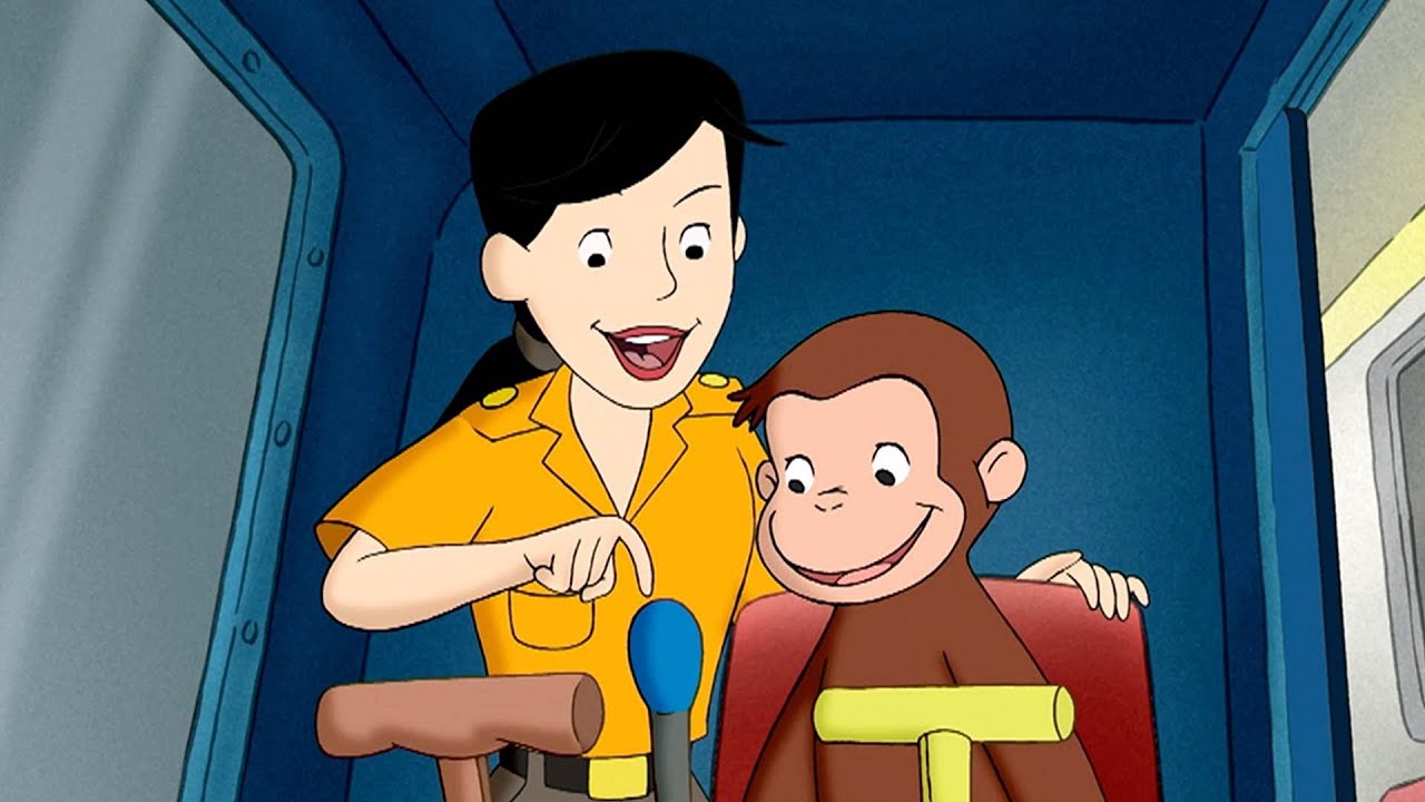 George aprende sobre os trens 🐵 George, o Curioso 🐵 Desenhos Animados