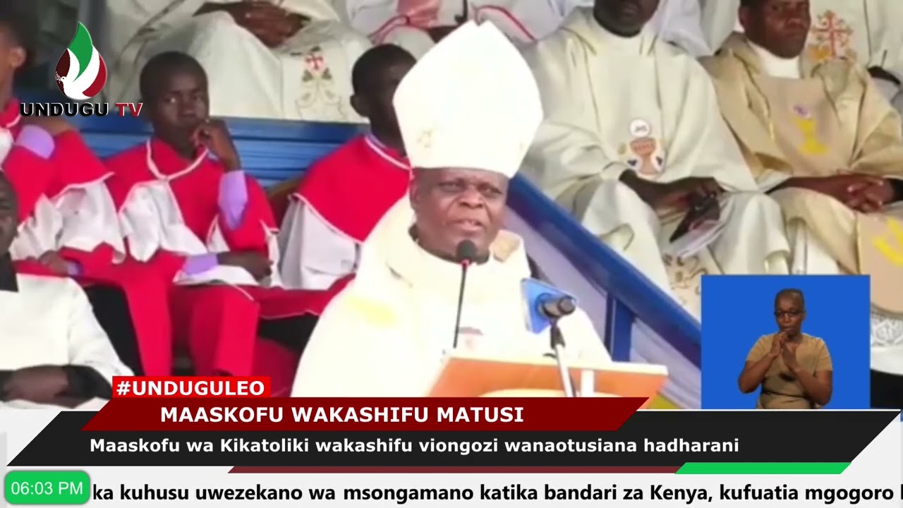Maaskofu wa Katoliki wakashifu viongozi wanaotusiana hadharani