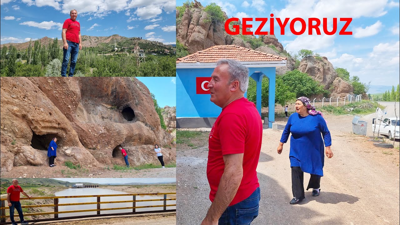 ÇORUM UĞURLUDAĞ KÖYÜNDE YOLARDA BİR GÜN
