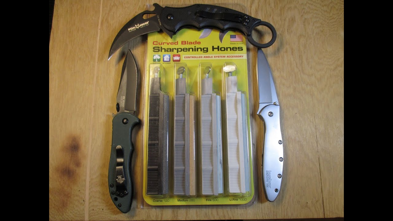 Lansky Curved Blade Hones (kind of dissapointing)
