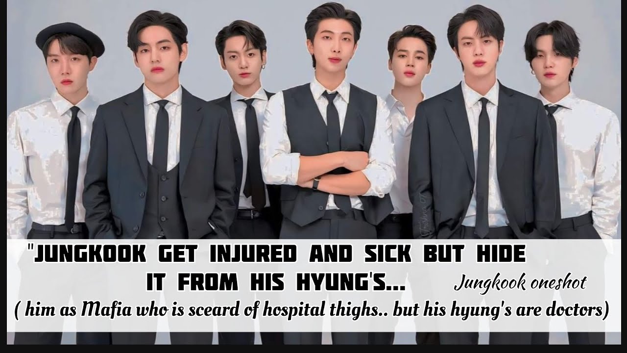 Jungkook Get Injured and sick but hide it from his Doctor hyung's _btsoneshot_#bts #oneshot