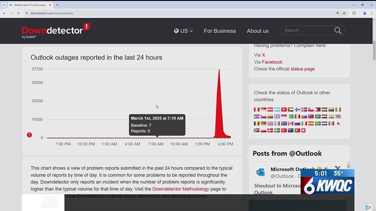 Microsoft 365 global outage