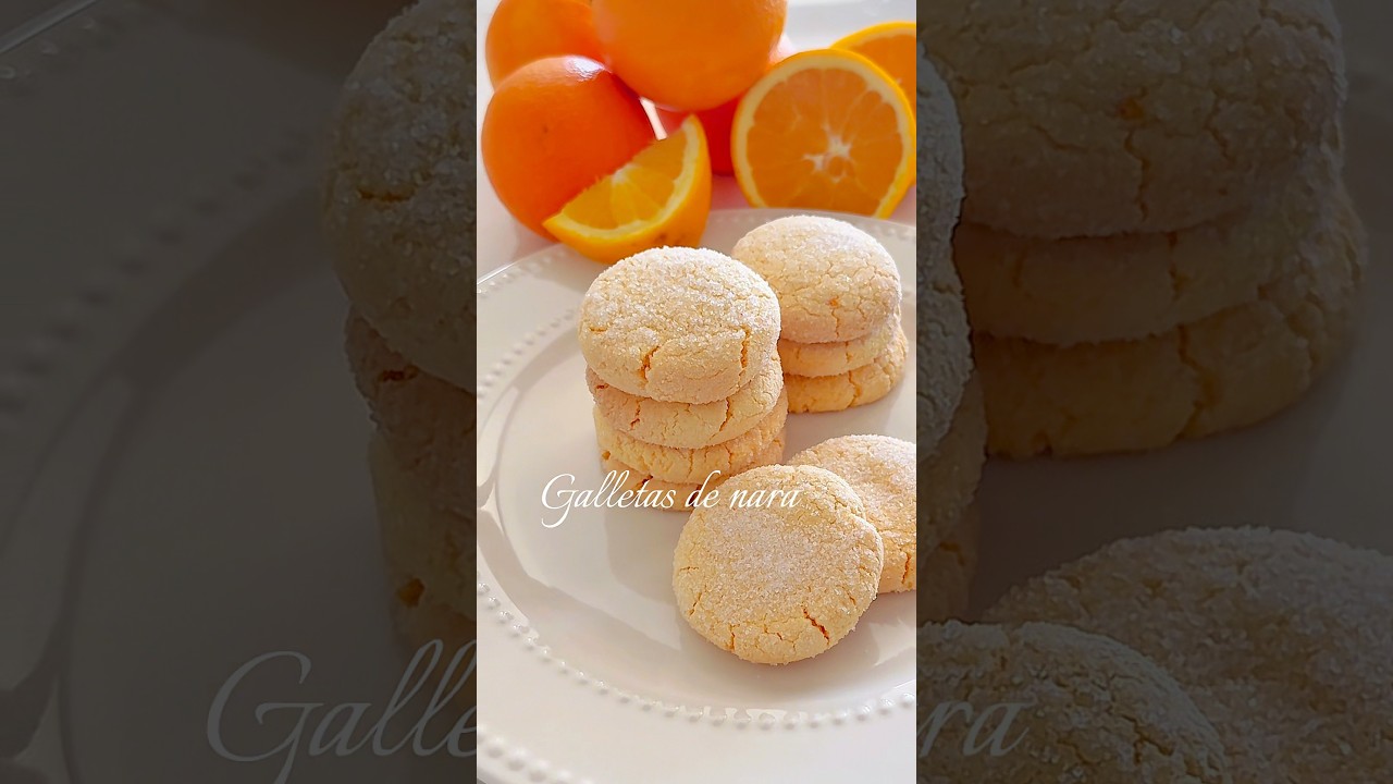 Galletas de naranja