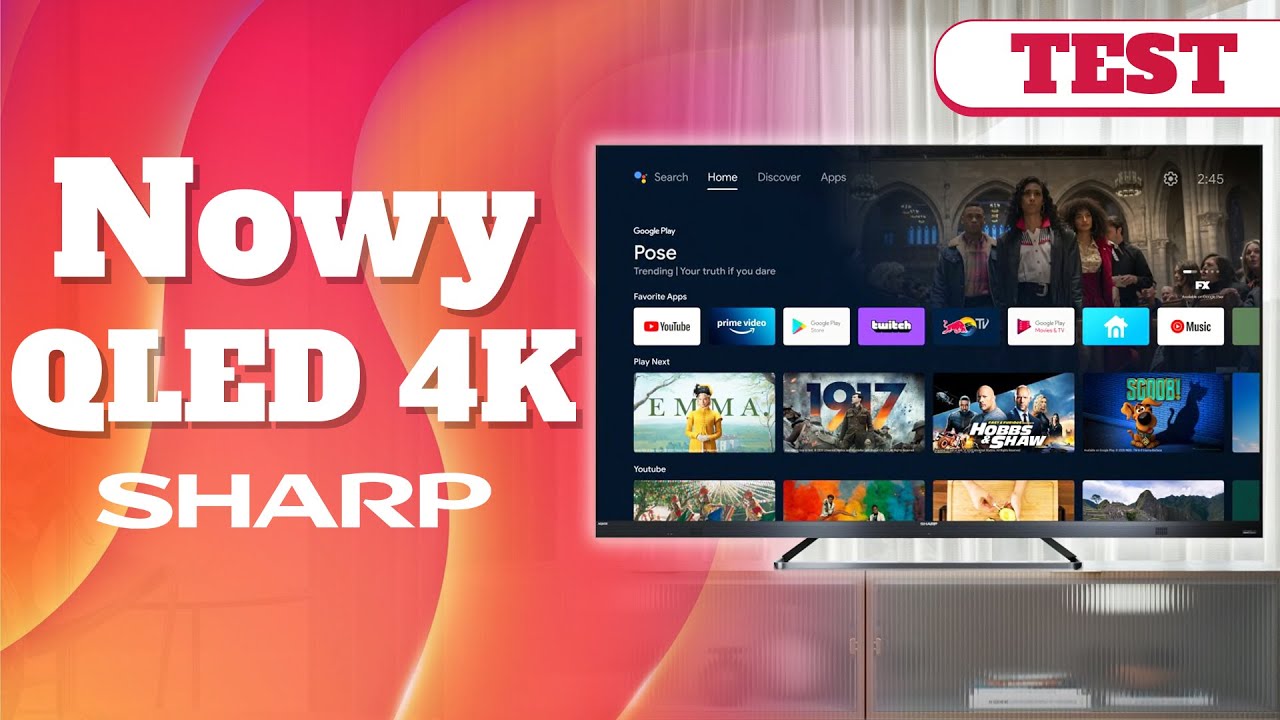 Sharp Aquos 65EQ6EA - Świetna klasa średnia Telewizora?