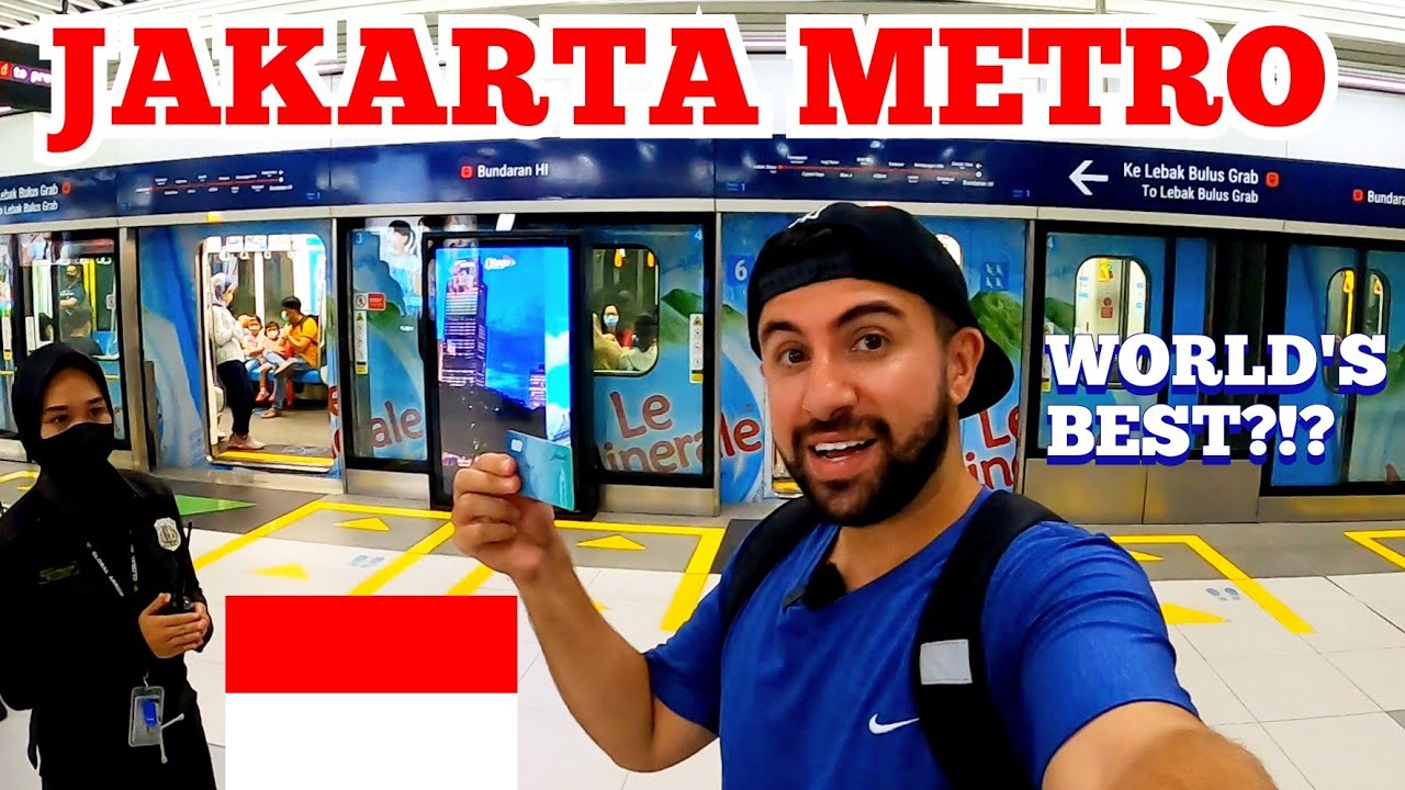 JAKARTA MRT FOR THE FIRST TIME!!! | JAKARTA Metro Rail Transit System Indonesia 2022