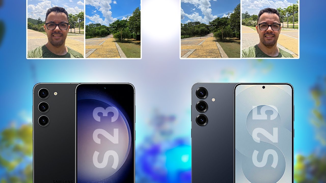 GALAXY S25 vs GALAXY S23: Comparando as CÂMERAS! Tem DIFERENÇA? 🤔