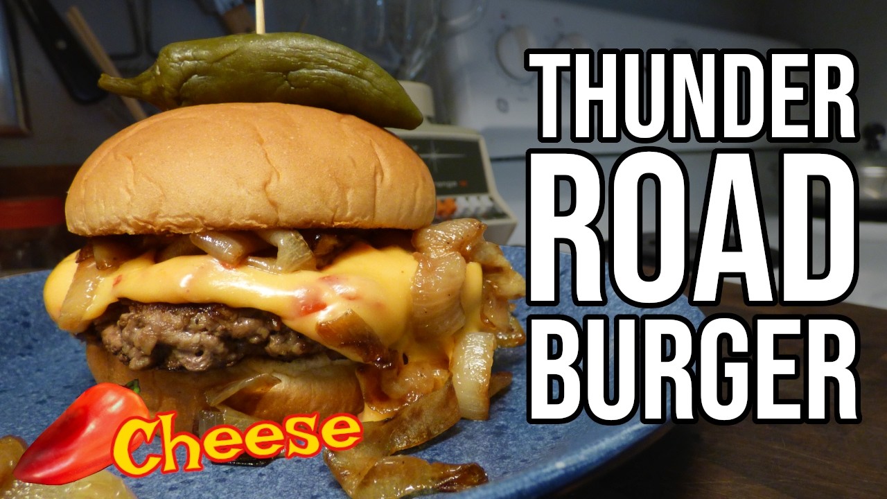 Making The Litton Thunder Road Burger At Home  | Pimento Jalapeño Cheeseburger