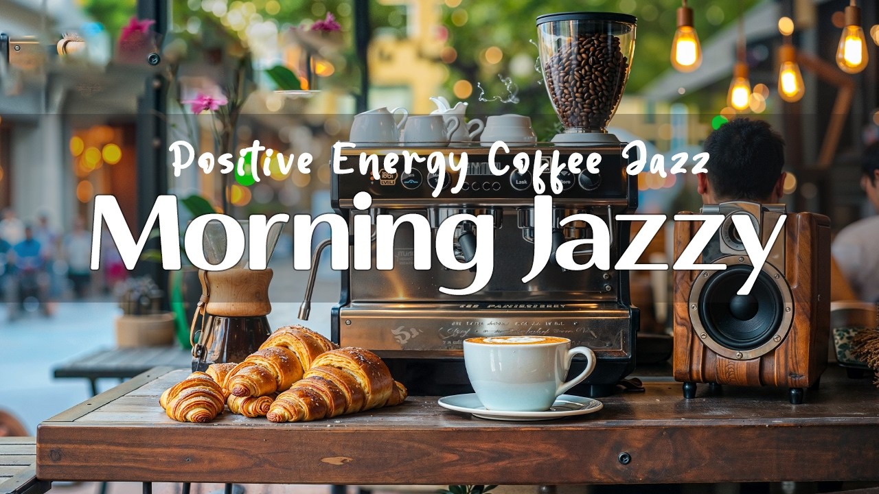 Morning Jazz ☕ Positive Energy Coffee Jazz Music & Upbeat Bossa Nova Piano for Happy Moods