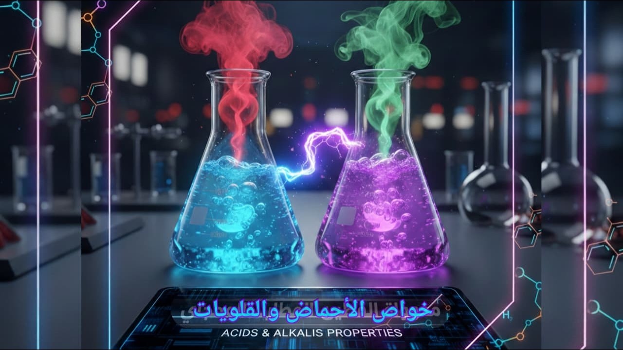 خواص الأحماض والقلويات