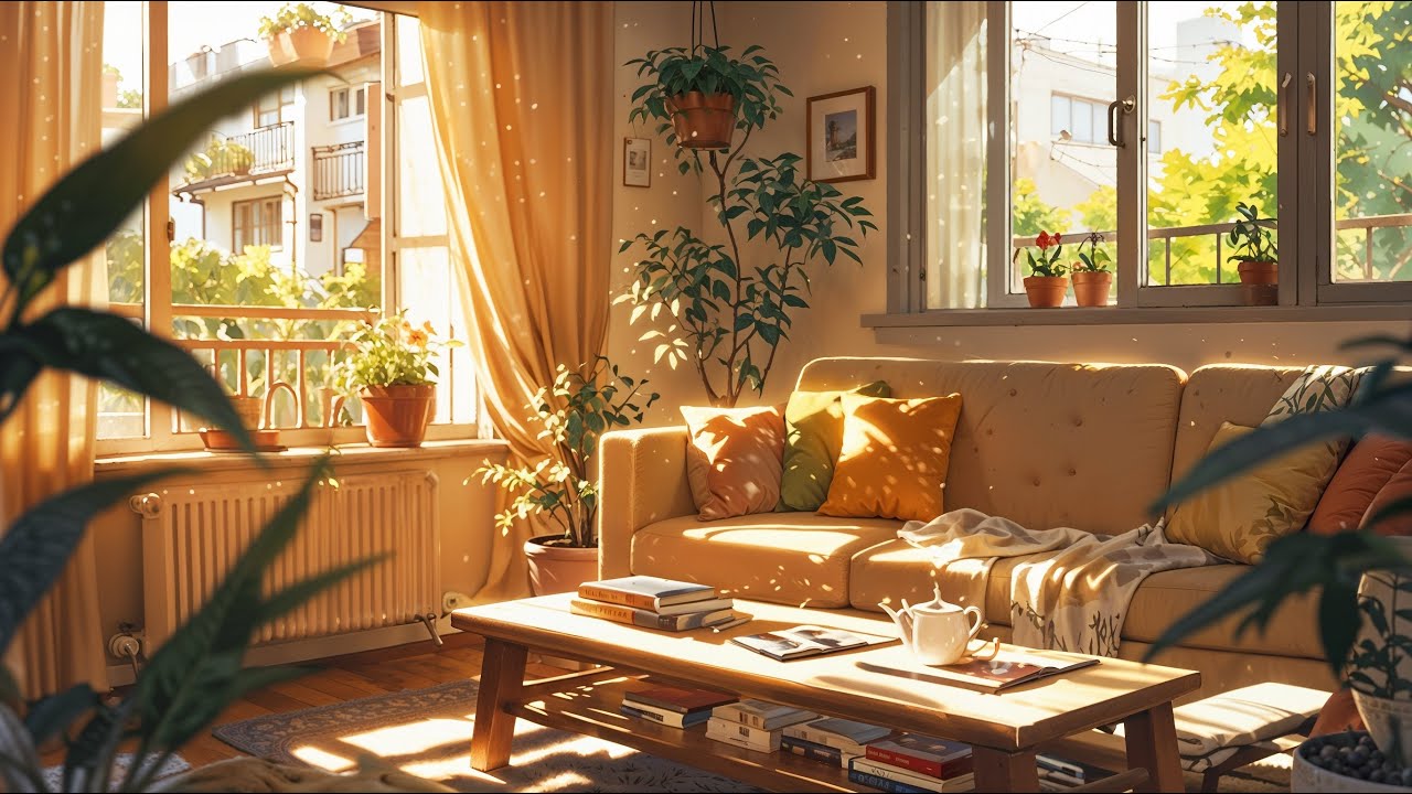 Sunlit Serenity: Chill Lofi Beats for a Relaxing Day