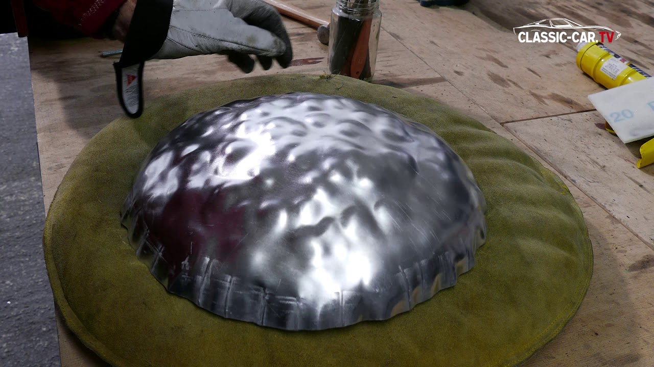 Metal shaping tutorial - Shaping a bowl