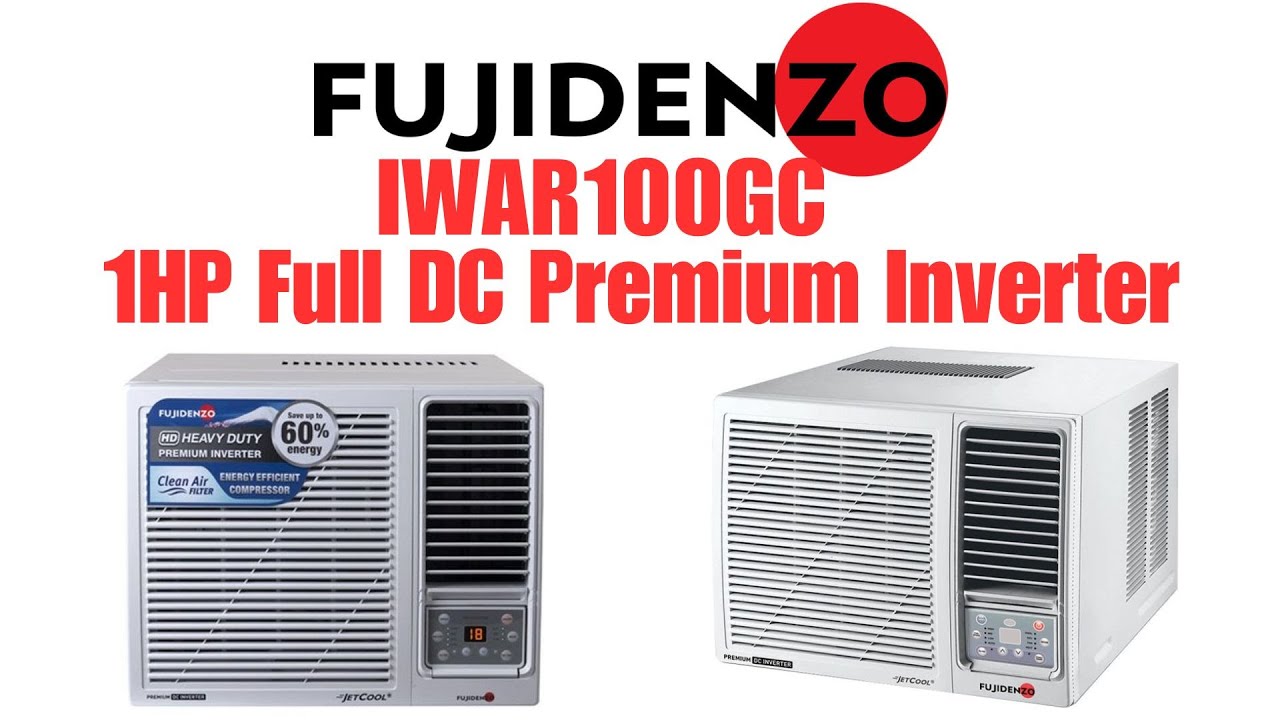 Fujidenzo IWAR100GC 1HP Full DC Premium Inverter #aircon #fujidenzo #IWAR100GC #inverter