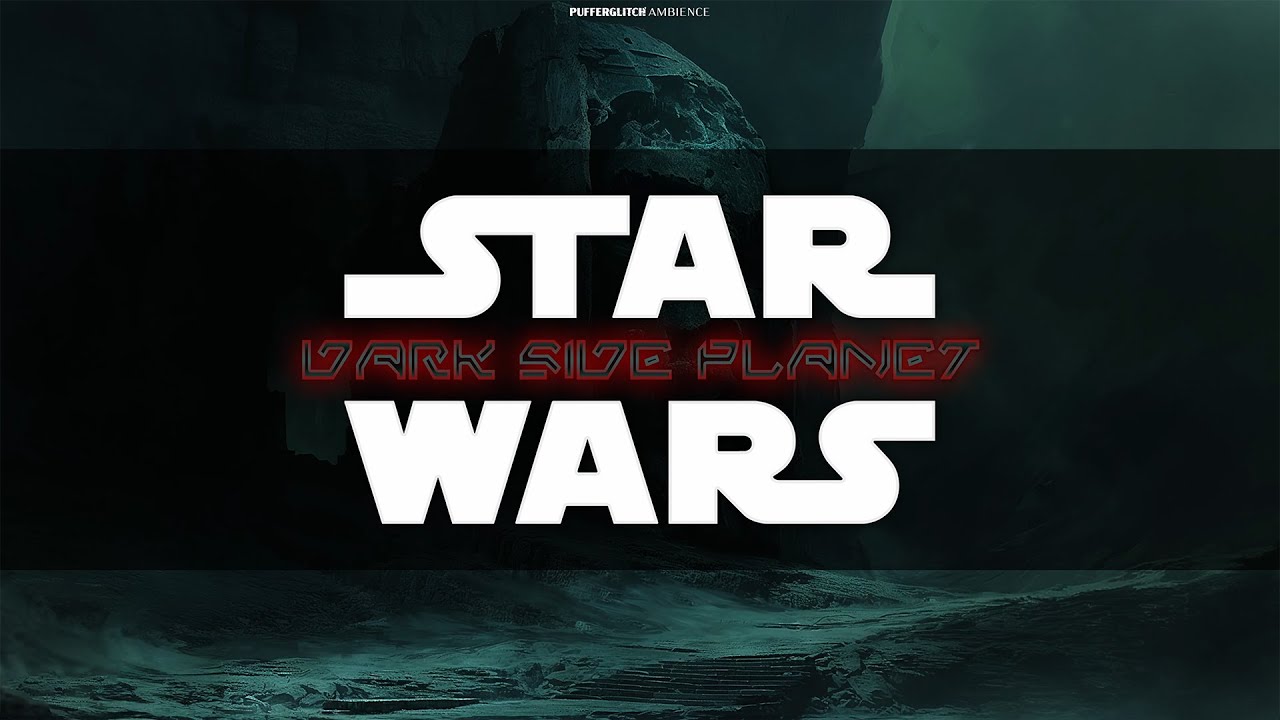 Dark Side Planet - Star Wars Ambience (Thunder / Wind / Rumble / ASMR)