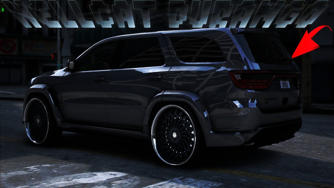 DURANGO Hellcat ON AMANI FORGED WHEELS - GTA5 MODS