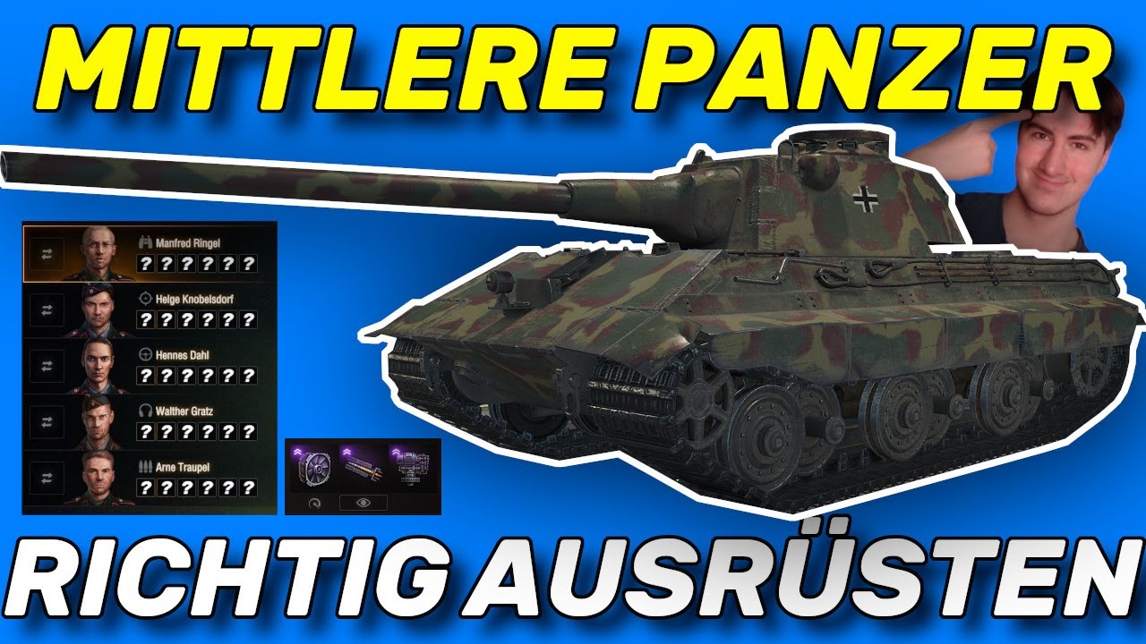 Mittlere Panzer RICHTIG Ausrüsten Guide | Benso erklärt  ⁨@WorldOfTanksOfficialChannel⁩