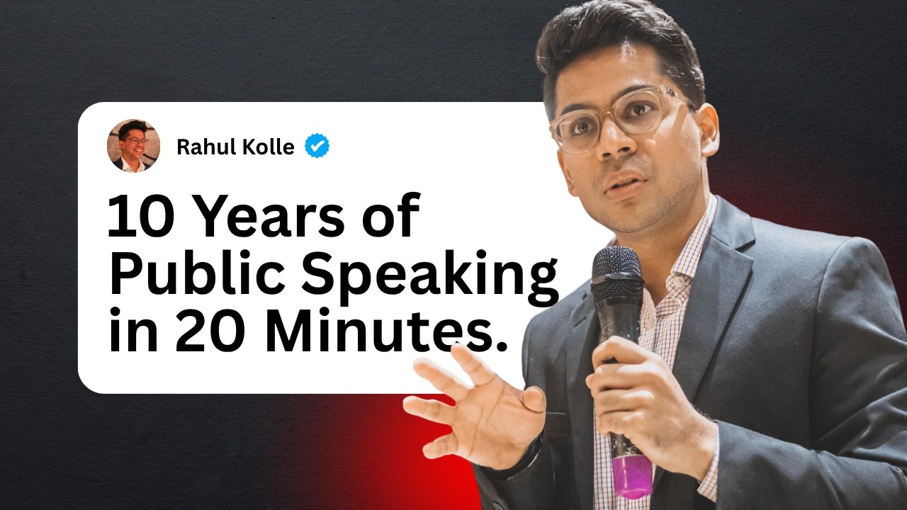 What I Learned from 10 Years of Public Speaking | Keynote | Toastmasters