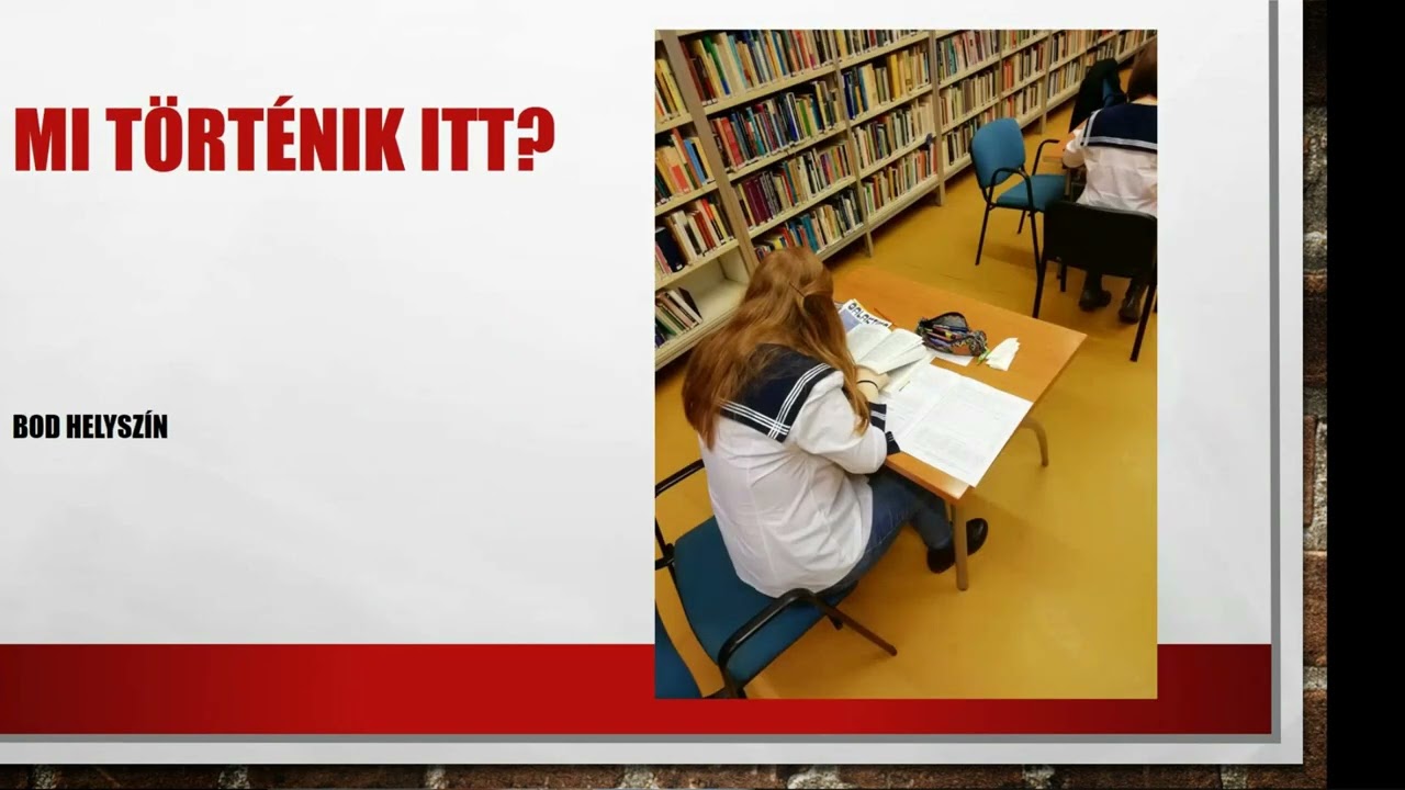 Látogassunk el a Veres Pálné Gimnázium könyvtárába! 2. rész