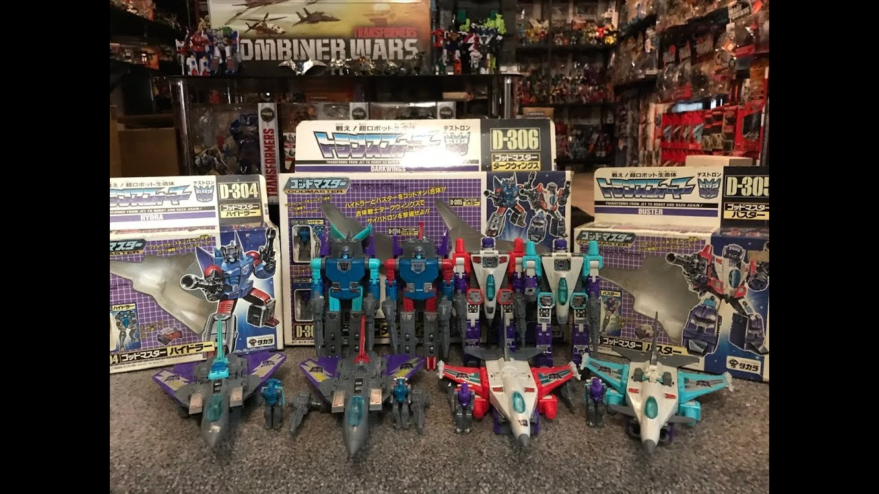 Transformers generation one complete Darkwings review. G1 Buster hydra Japanese exclusive collection