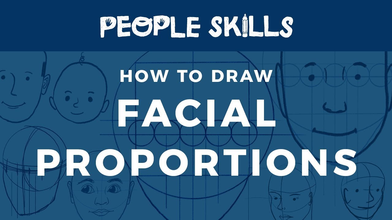 How to Draw Facial Proportions // People Skills
