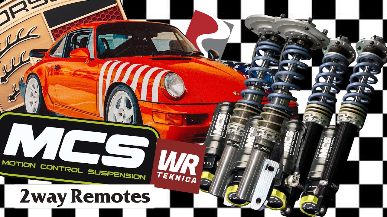 Installing MCS 2 Way Remotes Coilovers on my Porsche 964 RS America